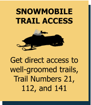 Snowmobile Trail Access in Price County